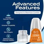 31G Nano Fine Insulin Pen Needles – 100 Pack