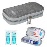 Insulin Cooler Travel Case with Ice Packs