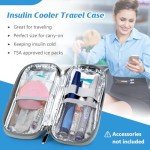 Insulin Cooler Travel Case with Ice Packs