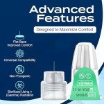 32G 4mm Nanofine Plus Insulin Pen Needles - 200 Pack