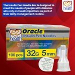 Oracle Insulin Pen Needles 32G 5mm Pack