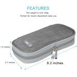 Insulin Cooler Travel Case with Ice Packs