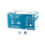 32G Micro-Click Insulin Pen Needles, 100 Pack