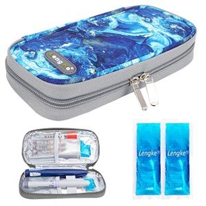 Insulin Travel Case with TSA-Approved Ice Packs