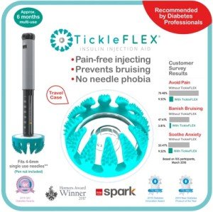 TickleFlex Insulin Pen Needle Injection Aid