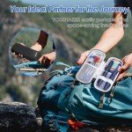 Insulin Cooler Case with Ice Packs - Black