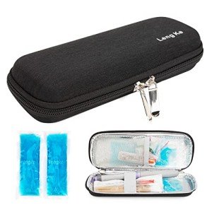 Portable Insulin Travel Case with Ice Packs