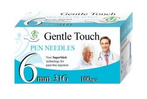 6mm x 31g Insulin Pen Needles - 100 Pack