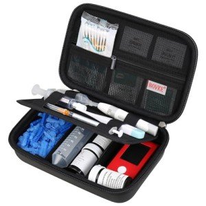 Diabetic Supplies Travel Case and Storage Bag