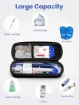 Portable Insulin Cooler Case with Temperature Display
