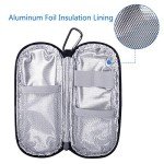 Yarwo Purple Insulin Cooler Travel Case & Organizer