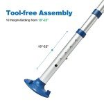 GreenChief Adjustable Shower Bench with Arms for Seniors