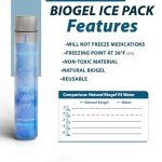 Insulin Cooler Case with Biogel Ice Pack