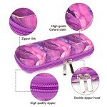Insulin Cooler Travel Case - Marble Purple
