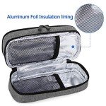 Yarwo Insulin Cooler Travel Case with Ice Packs