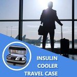 Yarwo Insulin Cooler Travel Case with Ice Packs