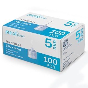 Medt Ultra Fine Insulin Pen Needles - 31G 5mm
