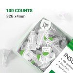 Verifine 32G Ultra Fine Insulin Pen Needles, 100 Count