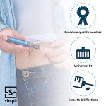 SIMPLI Insulin Pen Needles, 8mm, 90 Count