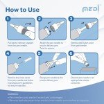 Medt Ultra Fine Insulin Pen Needles - 31G 5mm