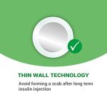 Verifine 32G Ultra Fine Insulin Pen Needles, 100 Count