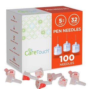 Care Touch 32 Gauge Pen Needles - 100 Count