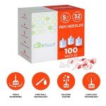 Care Touch 32 Gauge Pen Needles - 100 Count