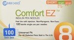 Comfortez Insulin Pen Needles 31g 8mm - 100 Count