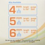 Comfortez Insulin Pen Needles 31g 8mm - 100 Count