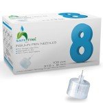 Fine Insulin Pen Needles 31G 8mm - 100 Pack
