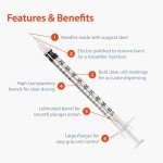 EasyTouch U-100 Insulin Syringes, 29G, 100 Pack