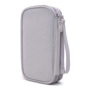 Diabetic Supplies Travel Organizer Case - Gray
