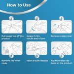 Fine Insulin Pen Needles 31G 8mm - 100 Pack