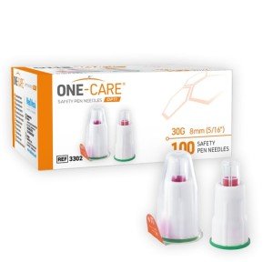 One-Care Opti 30G Insulin Pen Needles, 100ct