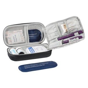 Insulin Cooler Travel Case with Ice Packs