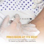 Care Touch - Insulin Syringes - 31g 5/16" - 8 mm .3 cc - 31 Gauge 5/16 Inch Syringe Insulin Needles - (Pack of 100)