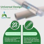 Insulin Pen Needles 6mm 31G - 100 Pack