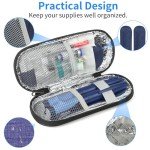 Insulin Pen Cooler Travel Case with Ice Packs