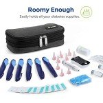AUVON Insulin Cooler Travel Case with Ice Packs