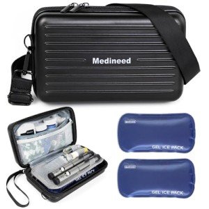 Diabetes Insulin Cooler Case with Ice Packs
