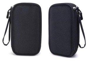 Diabetic Supplies Travel Organizer Case - Black