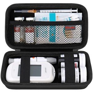 Diabetes Travel Organizer Case for Glucose Meter