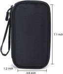 Diabetic Supplies Travel Organizer Case - Black