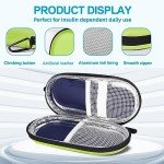 Insulin Cooler Travel Case with Ice Packs
