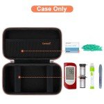 Diabetic Supplies Organizer Case - Rose Gold