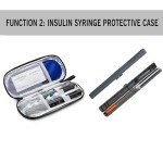 Insulin Pen Cooler with Storage Boxes - Blue