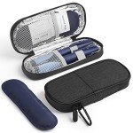 Insulin Pen Cooler Case with Ice Packs (Black)