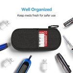 Insulin Pen Cooler Case with Ice Packs (Black)