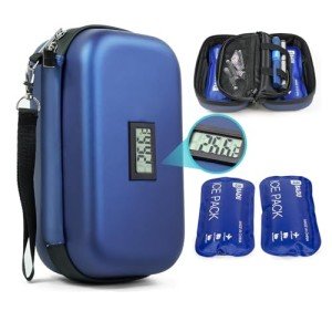 Gosemai TSA Approved Insulin Cooler Travel Case
