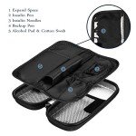 Insulin Cooler Case for Diabetics - Black Bag